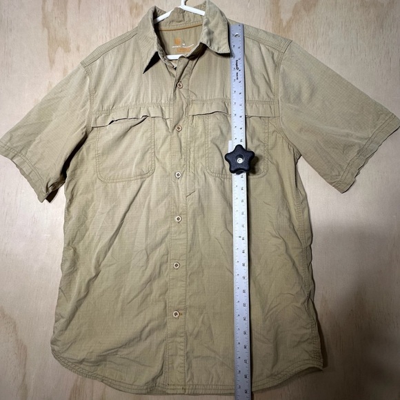 CARHARTT FORCE® RIDGEFIELD SOLID SHORT SLEEVE SHIRT Medium - Picture 5 of 8